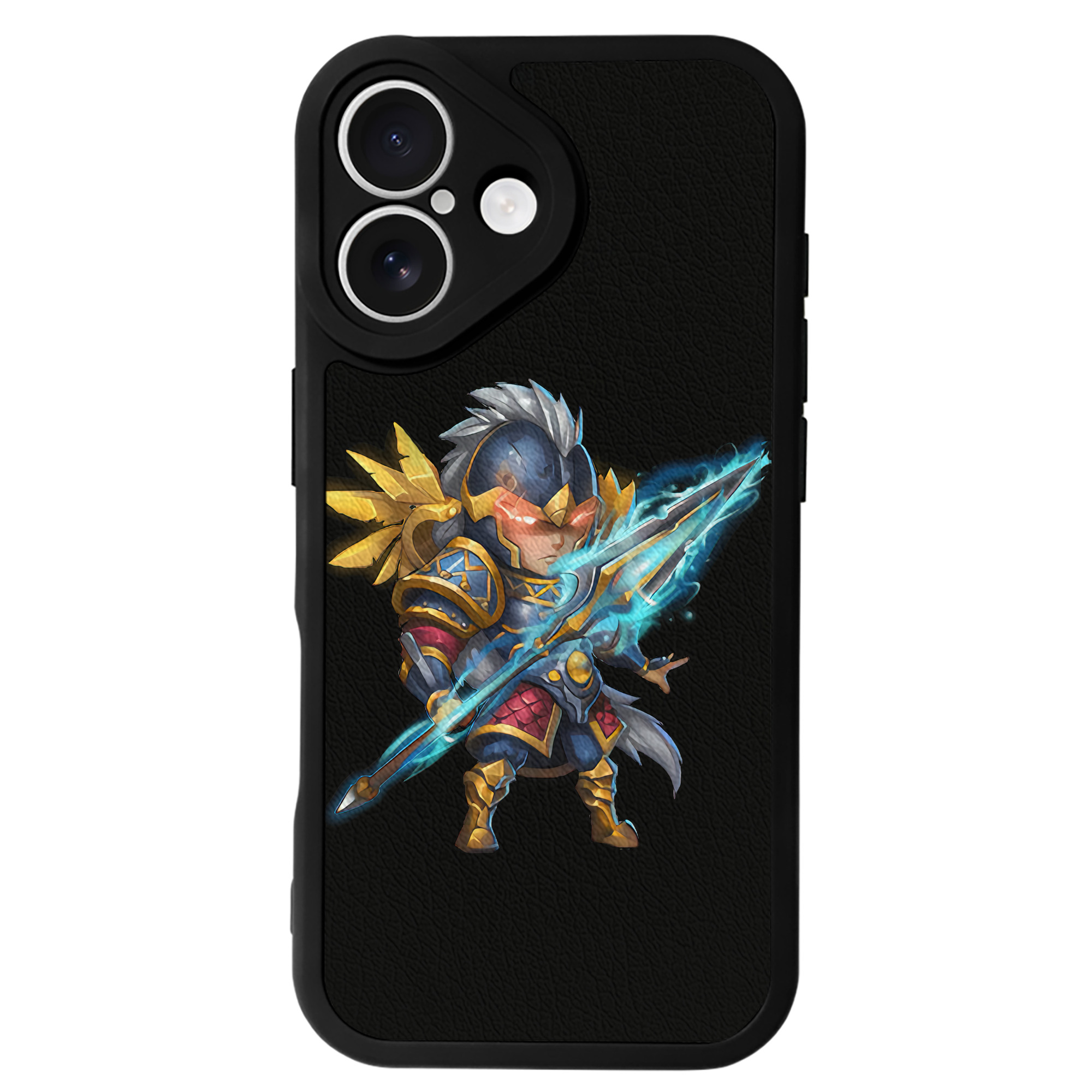 リーグ・オブ・レジェンド League of Legends LOL 【iPhone 16シリーズ対応】シリコンスマホケース（レザー調） 材質：シリコン